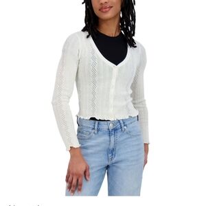 Aeropostale Women's Cropped Cardigan